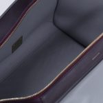 Celine Trapeze Bag Medium Tricolor Dunkelgrün Bordeaux Graublau