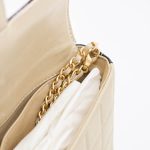 Chanel Flap Bag Clutch Chocolate Bar Beige Schwarz