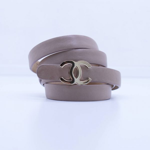 Chanel Gürtel Taupe 6