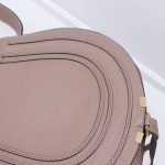 Chloe Marcie Medium Saddle Taupe Crossbody Bag