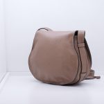 Chloe Marcie Medium Saddle Taupe Crossbody Bag
