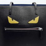 Fendi Monster Roll Shopper Medium Tote Bag