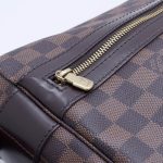 Louis Vuitton Bastille Messenger Crossbody Bag Damier Ebene Canvas