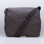 Louis Vuitton Bastille Messenger Crossbody Bag Damier Ebene Canvas