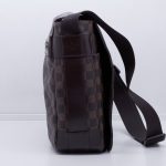 Louis Vuitton Bastille Messenger Crossbody Bag Damier Ebene Canvas