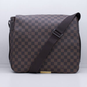 Louis Vuitton Bastille Messenger Crossbody Bag Damier Ebene Canvas