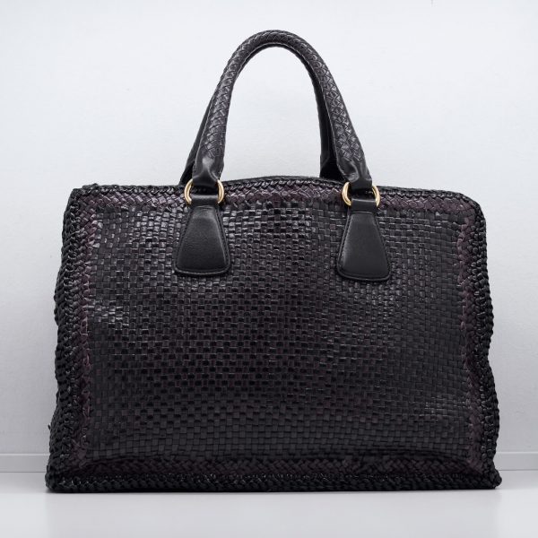 Prada Madras Handtasche Medium