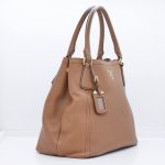 Prada Schultertasche Hellbraun Cognac