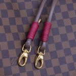 Gassi Glamour Nappaleder Schulterriemen Taupe-Rot