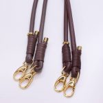 Gassi Glamour Nappaleder Schulterriemen Schoko-Schoko