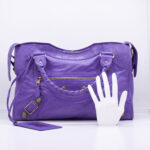 Balenciaga City Bag Medium Lila