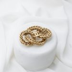 Chanel Brosche Gold 3 Ringe