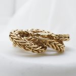 Chanel Brosche Gold 3 Ringe