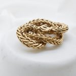 Chanel Brosche Gold 3 Ringe