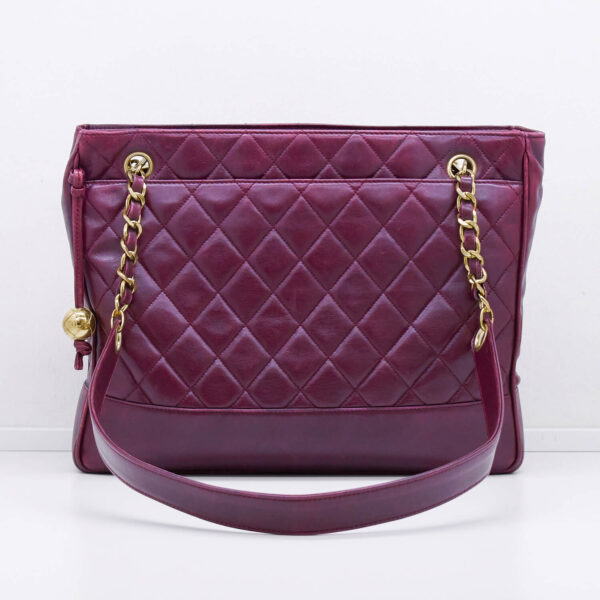 Chanel Vintage Weinrot Chanel Vintage Weinrot