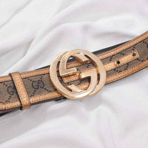 Gucci Gürtel Jeans Bronze 3