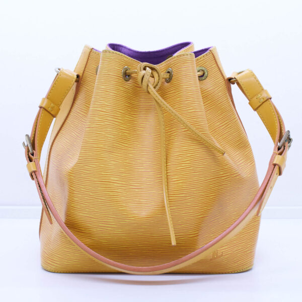 Louis Vuitton Sac Noe Petit Epi Gelb Lila
