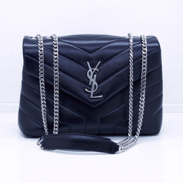 YSL LOULOU SMALL SCHWARZ