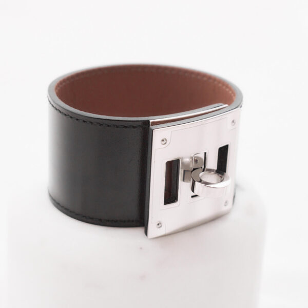 Hermés Kelly Dog Schwarz Silber 5