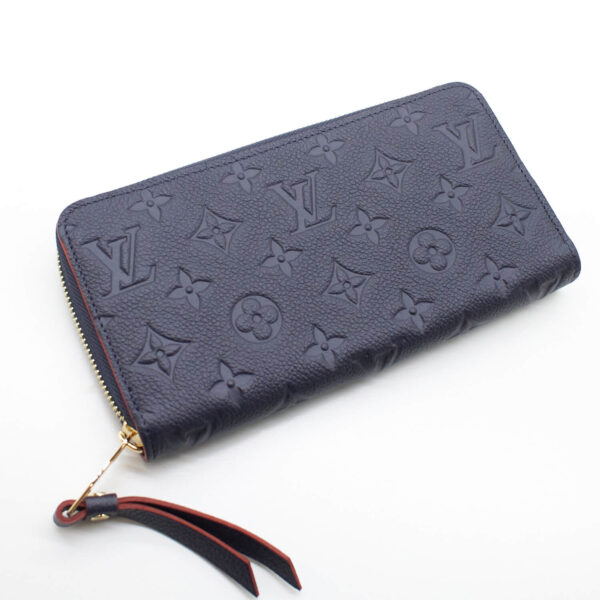 Louis Vuitton Zippy Empreinte Blau
