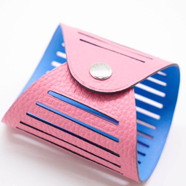 Hermes Wendbares Armband Blau Rosa