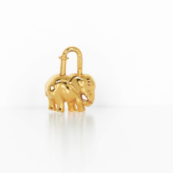 Hermès Taschenanhänger Elefant Schloss