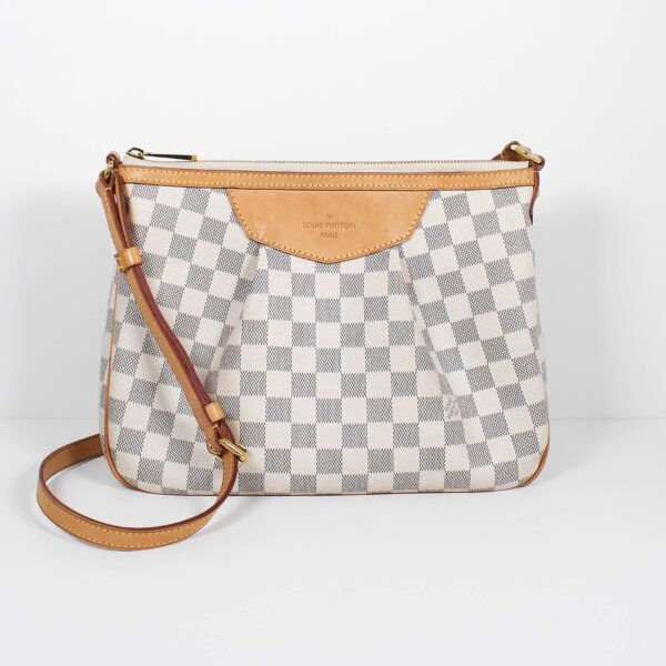 Louis Vuitton Siracusa PM Damier Azur Tasche Louis Vuitton Siracusa PM Damier Azur Tasche
